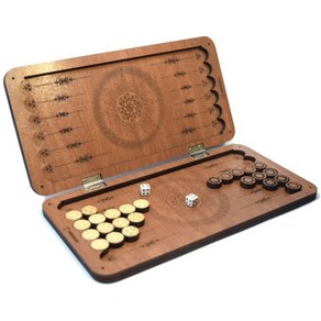 고급 체스 game table backgammon set tavel games men fo gift chess checkes boad game backgammon 대부모, 갈색, 1개