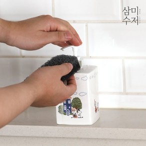 삼미수저 무민 더키친 사각세제통 580ml, 없음, 상세 설명 참조, 1개