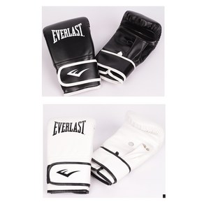 [EVERLAST] 마스터 백글러브 백장갑 샌드백 복싱 손목 이중벨크로, 블랙, 1개