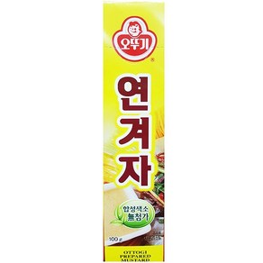 업소용 연겨자 100g - 오뚜기 튜브식 겨자 양념, 1