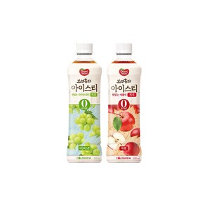 [동원] 보성홍차 아이스티 제로 애플 500ml 12개 + 샤인머스캣 500ml 12개, 1세트