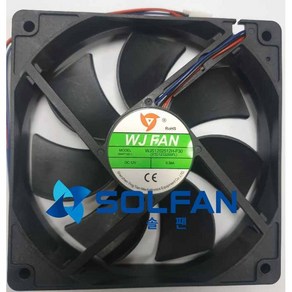 솔팬 WJS1202512H-F30 DC12V FAN DC팬 120mm 사이즈 / WJ팬 / 120MM X 25MM 사이즈 / 3000RPM / MADE IN CHINA, 1개