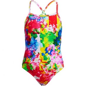 Funkita 펑키타 잉크젯 어린이용 수영복 소녀용 빠른 건조 및 염소 저항성