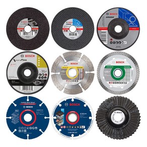 보쉬 4인치 절단석 연마석 스텐용 메탈용 석재용 타일용 목재용 그라인더날, 6)4인치 절단석 석재용, 1개