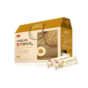 광야 시리얼 귀리 발아현미차 60T, 1개, 20g, 60개입