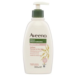 호주 아비노 Aveeno Scent Body Lotion 데일리 모이스처라이징 크리미 오일 아몬드향 바디로션, 3개, 300ml