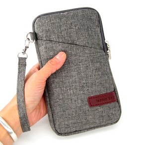 Potective Holste Case Clutch Bag fo Hono Note10/Note8 6.95 Inch Tablet Phone Hanging Neck Wist, 1개