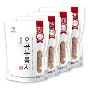 청춘오곡누룽지, 300g, 4개