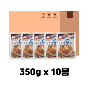 농민식품 사골육수 350g, 10개