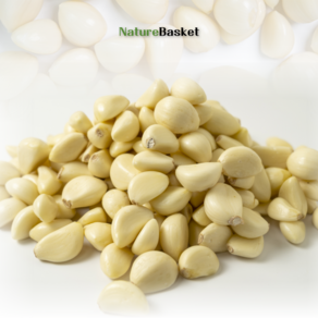 Natuebasket의 깐마늘 5kg/10kg/20kg 대 중 소, 1개, 10kg(중)