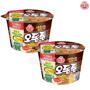 오뚜기 오동통면 용기 100g x2 컵라면 야식 자취 라면 캠핑 다시마 컵면