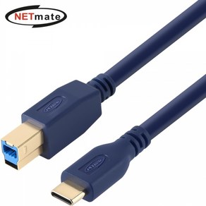 USB3.0 C to B 케이블 2m NM-UCB320DB, 1개