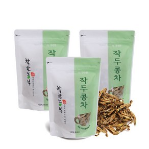 착한농부 해썹인증 국내산 햇작두콩차 40g, 3개