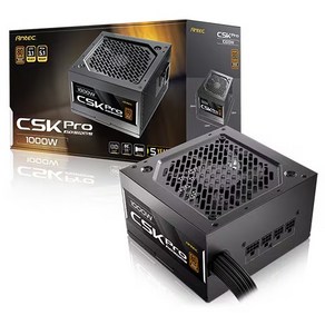 Antec CSK PRO 1000W 80PLUS브론즈 230V EU 모듈러 ATX3.1, 1000W 80PLUS브론즈 모듈러 ATX3.1