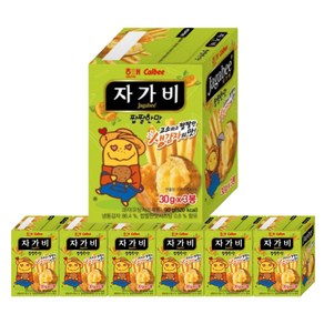 해태제과 자가비 짭짤한맛 90g [6개], 기본, 6개