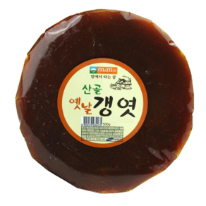 마밀랜드산골식품_엿기름만을 넣은 전통 갱엿 500gx1ea _간식 시험 입시 합격 추억, 500g, 1개