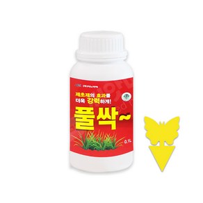 풀싹 100ml 잡초관리 제초제효과 극대화 특수비료 침투제 식물영양제, 1개