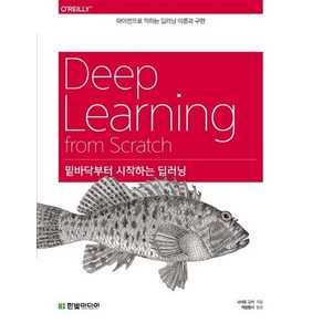 밑바닥부터 시작하는 딥러닝 : 파이썬으로 익히는 딥러닝 이론과 구현, 상품명