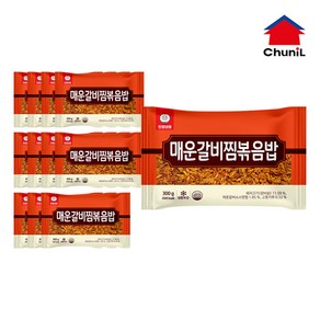 [자연맘스토리] 천일 매운갈비찜 볶음밥 300g x 12개