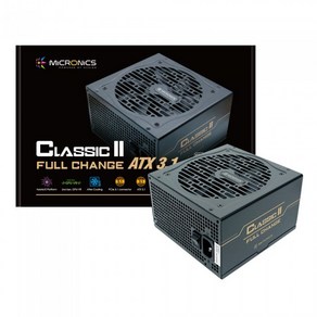 마이크로닉스 Classic II 풀체인지 900W 80PLUS실버 ATX3.1 컴퓨터 파워