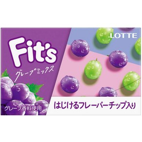 일본껌 롯데 Fits포도 믹스 12장 10개 덕분에 마켓