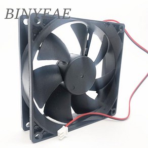 쿨링팬 냉각팬 컴퓨터 케이스 냉각 팬 9025 9225 CPU 90mm 9cm 90x90x25mm DC5V 12V 24V 2 핀, [01] 없음 RGB, [01] Black, [03] 24V 2PIN, 01 없음 RGB