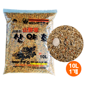 꽃누리팜가드닝 선별 산야초흙 산야초분갈이흙 세립(SS), 10L, 1개