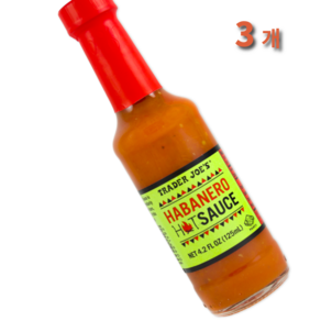 [Tade Joe's] [2+1] 트레이더조 하바네로 고추 핫 소스 125ml 3개 Habaneo Hot Sauce