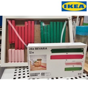 IKEA 이케아 BEVARA 베바라 밀봉클립 26입 봉지 집게