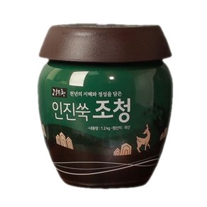 담은청인진쑥조청 (담은청)인진쑥조청 1.2kg ZWAA834C, 1개