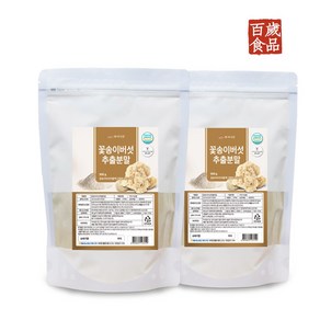 백세식품 꽃송이버섯 추출분말 500g팩 100일분, 500g 2팩, 500g, 2개