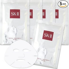 일본직발송 6. 맥스 팩터 SK-II SK2 페이셜 트리트먼트 마스크 【외상자 없음 5장입】 【병행 수입품】 B0, 5개, 1개입