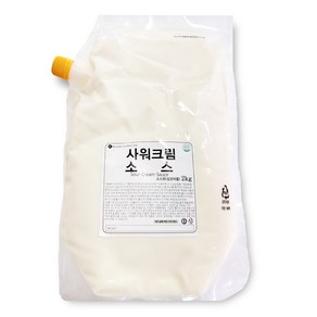 가람 샤워크림소스 2kg 사워크림 드레싱소스