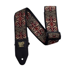 ERNIE BALL 4167 기타 스트랩 JACQUARD STRAP PERSIAN GOLD 자카드 페르샨 골드, 1개