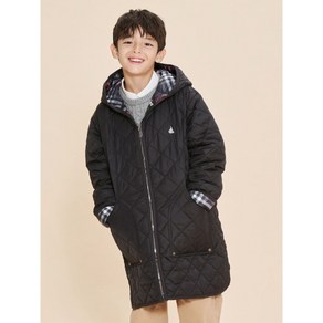 빈폴 키즈 BEANPOLE KIDS 후드 롱 퀼팅 점퍼 블랙 BI4838U025 226132