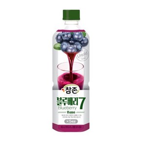 참존식품 블루베리7 원액 주스, 5개, 835ml