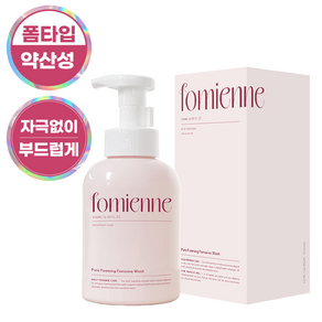 포미엔느 퓨어 포밍 페미닌 워시 여성청결제, 1개, 500ml