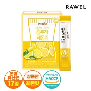 로엘 콤부차 레몬 분말 스틱 (5g x 30포) 1박스, 5g, 30개입, 1개