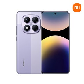 [12램+512GB] 샤오미 Redmi Note 14 Po 홍미노트14프로 5G/LTE 자급제 레드미노트14프로 [국내정식판], 512GB, 라벤더 퍼플