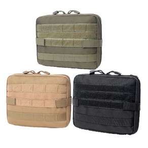 몰리 벨크로 파우치 군용파우치 메딕 보조가방 molle pouch 서바이벌 밀리터리 용품 아웃도어 캠핑 낚시 자전거 라이딩 보조백, BK(검정)