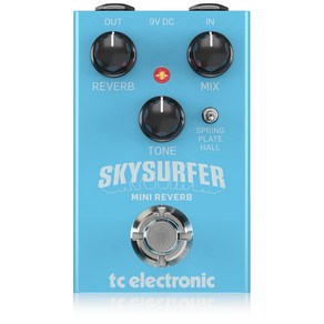 Tc 일렉트로닉 이펙터 SKYSURFER MINI REVERB 블루