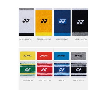 [YONEX] 요넥스 손목밴드 손목아대 디자인 랜덤발송, 디다인랜덤