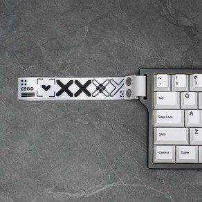 Univesal Keyboad Staps Customization Snap Stap 60he Fo Mechanical Keyboads Wooting Decoation, [04] CSGO-whith