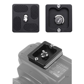 DSLR 카메라 도브테일 플레이트 퀵릴리스 마운트 PU40 40mm, 1개