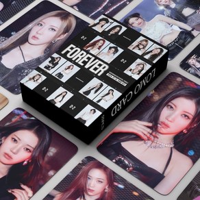 베이비몬스터 Like That Single앨범 BATTER UP SHEESH 싱글 FOREVER 컬렉션포토카드 아이돌 굿즈 컬렉션 포카 55장 집합, D