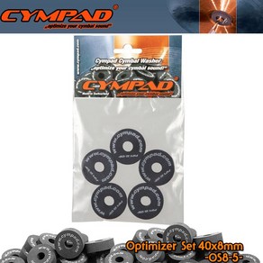 Cympad Optimize Set 40x8mm 심벌펠트(심벌솜) 5개입, 1개