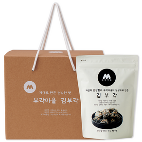 부각마을 김부각 수제김부각 소기프트 선물세트, 5개, 40g