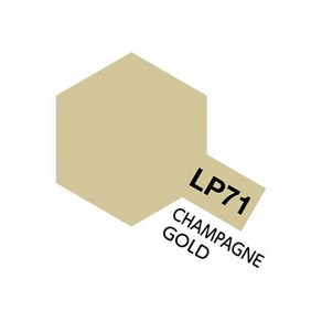 타미야 도료락카 [82171] LP-71 Champagne Gold, 1개