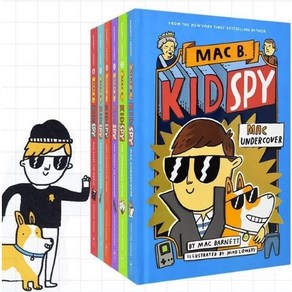 [영스텝북] 국내 키드스파이 원서 6권 세트 KID SPY 음원 제공