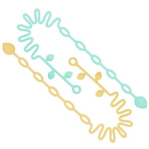 꼬꼬노리 국산 열탕소독 1+1 이파리 쪽쪽이 스트랩 쭉 늘어나는 실리콘 스트랩 아기 신생아 치발기 공갈젖꼭지 클립